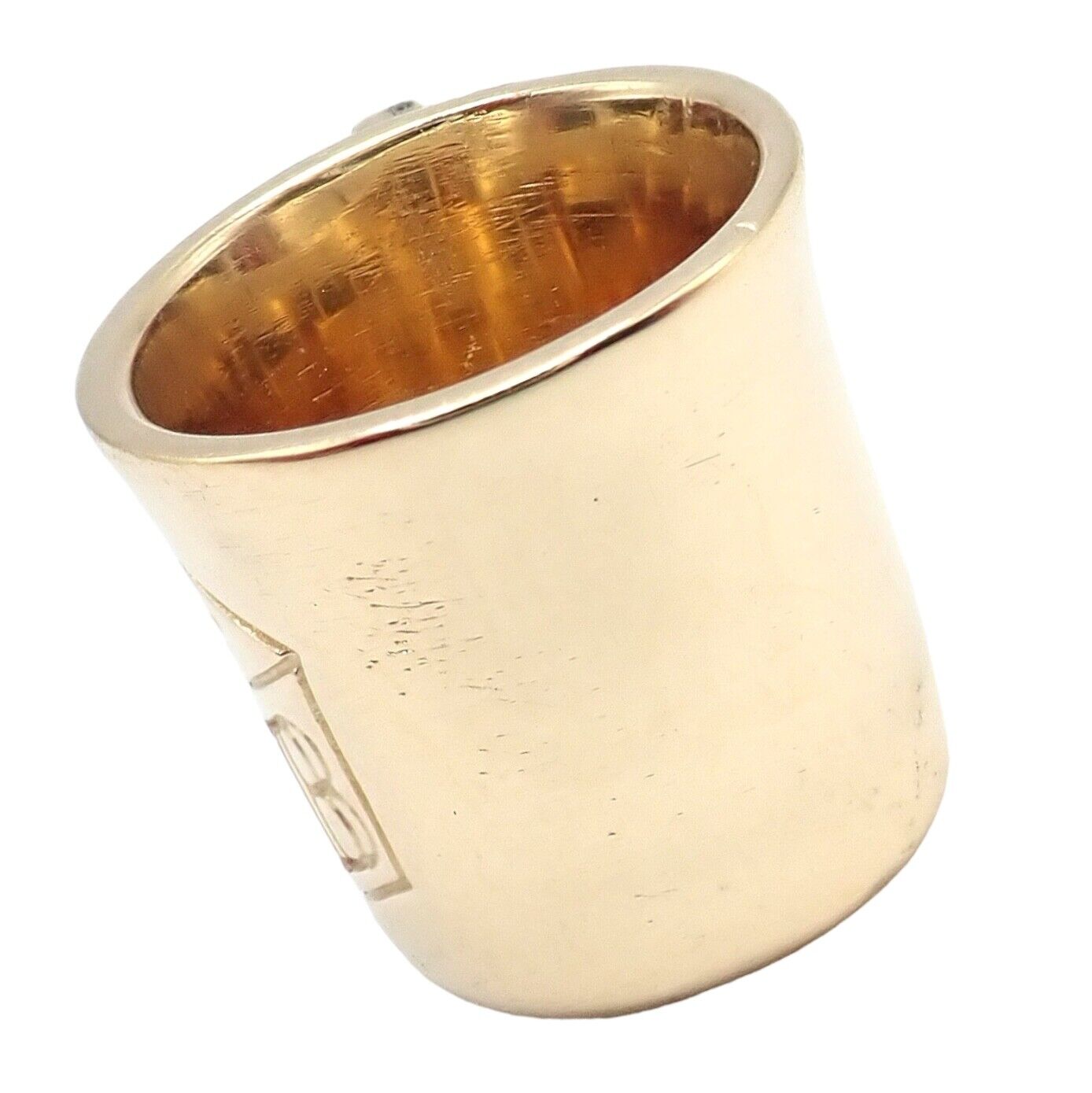 Vintage Tiffany & Co. 18k Yellow Gold ABC Baby Cup Charm - Rare Collectible Jewelry for Baby Shower Gifts & Keepsakes