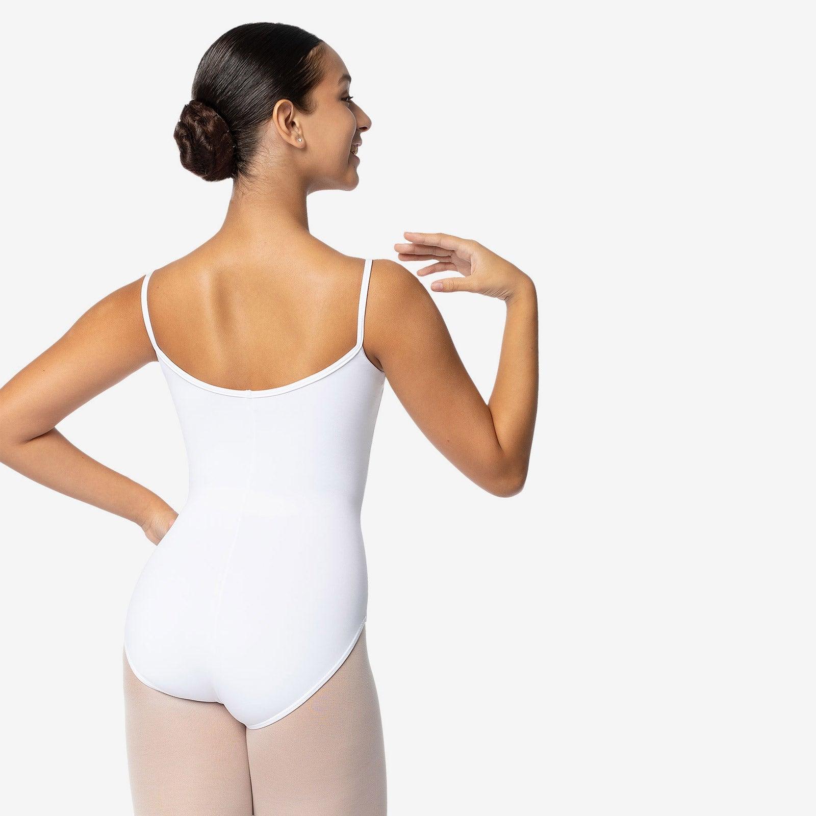 Só Dança Adult Pinch Front Camisole Leotard - Ballet Dance Leotard for Women, Stretch Comfort Fit, Perfect for Ballet Class, Dance Practice & Performance