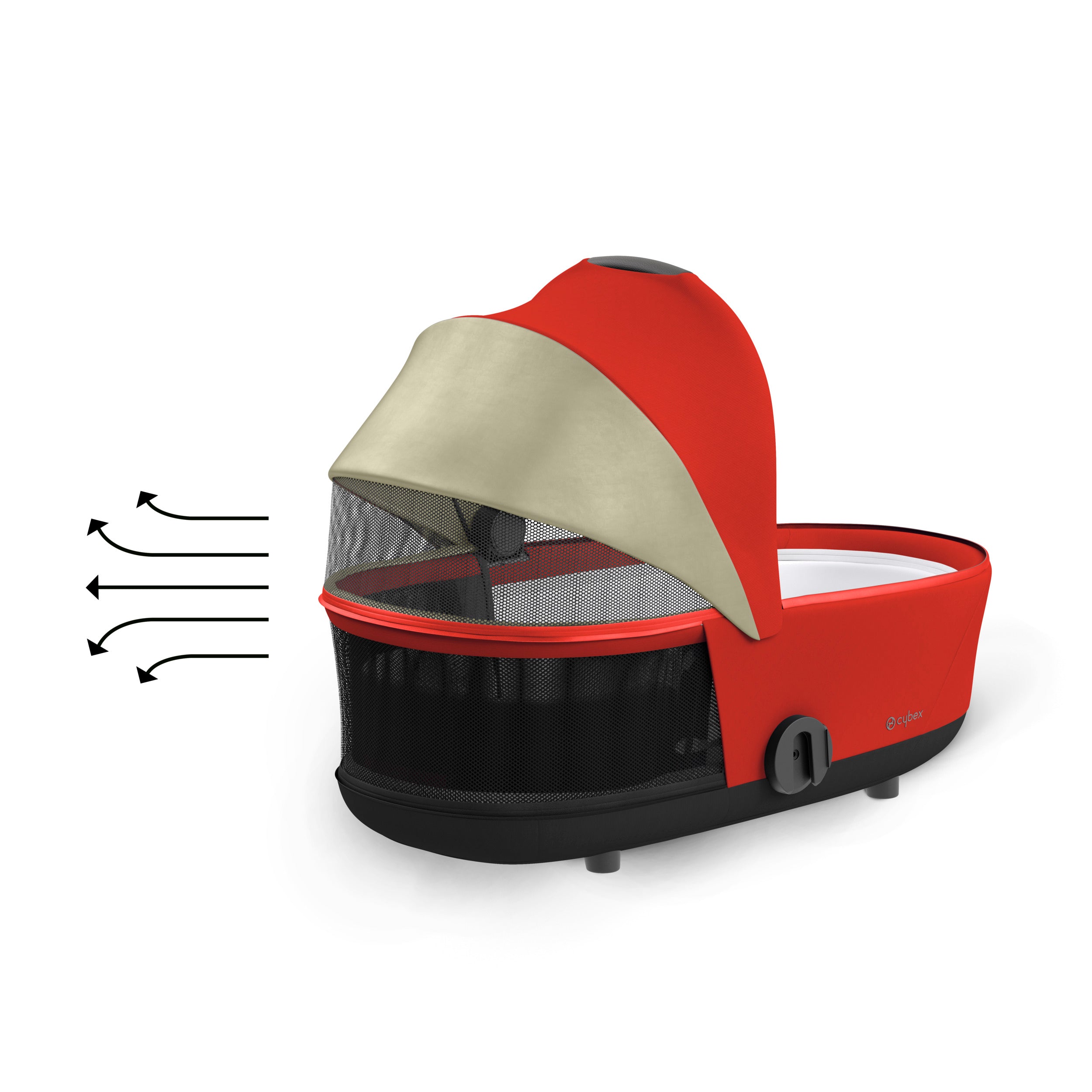 Cybex Mios 3 Lux Carry Cot - Premium Baby Stroller with Reversible Seat & Lightweight Design for Newborns & Toddlers | Perfect for Urban Travel, Shopping & Family Outings