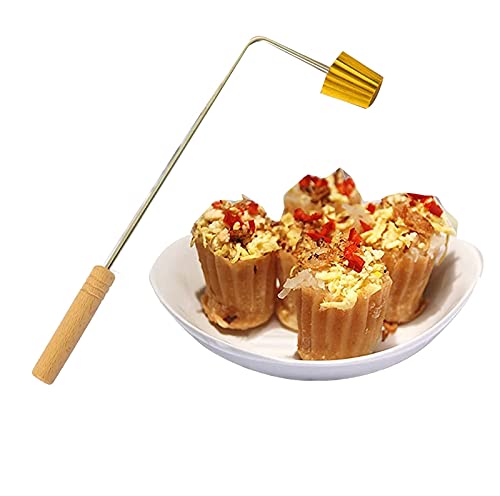 REHOC Malaysian Pie Tee Maker - Nyonya Top Hats Mold for Baking Egg Tarts | Reusable Fried Pastry Tool | Kitchen Bakeware Gadget for Asian Desserts & Party Snacks