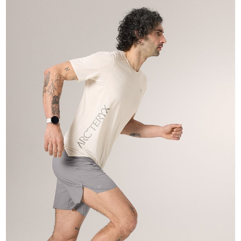 Arc'teryx Norvan Downword Logo SS Men's T-Shirt - Lightweight, Quick-Dry Performance Shirt for Hiking, Running & Outdoor Activities