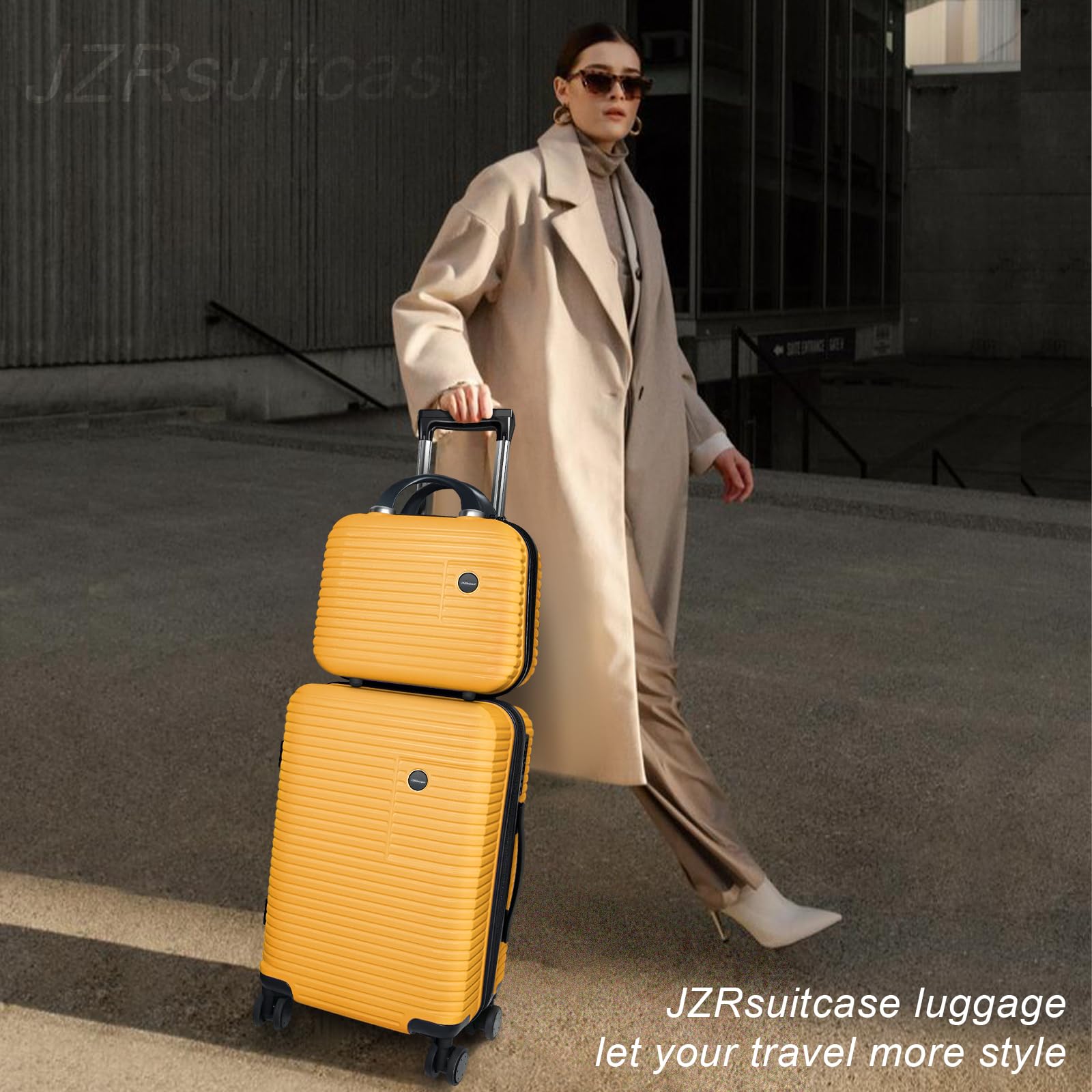 2-Piece Carry On Luggage Set - 20