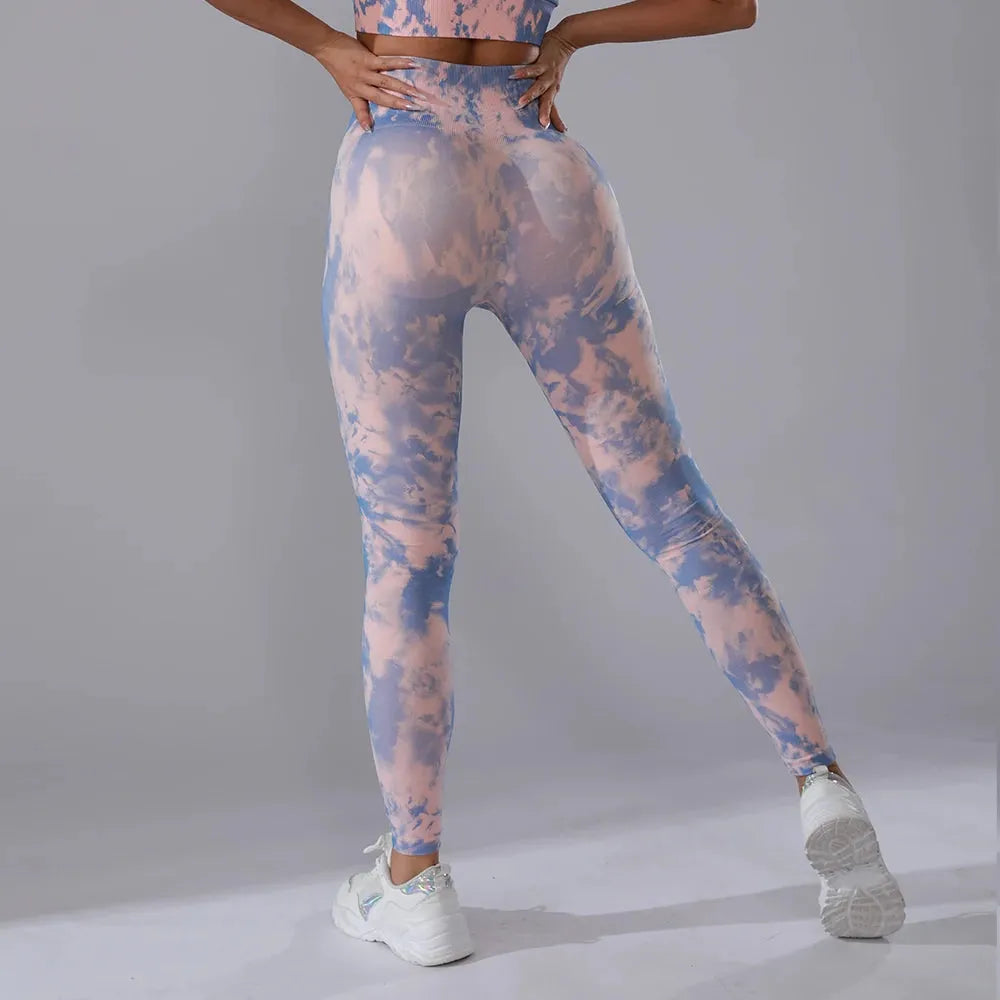Women's High-Waist Yoga Pants - Push Up Sports Leggings for Gym, Running & Workout - Breathable Summer Workout Tights - Perfect for Yoga, Fitness & Jogging