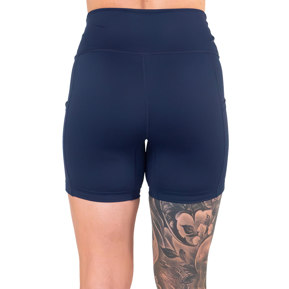 Men's Casual Navy Blue Shorts - Comfortable Everyday Wear for Summer, Gym, and Outdoor Activities