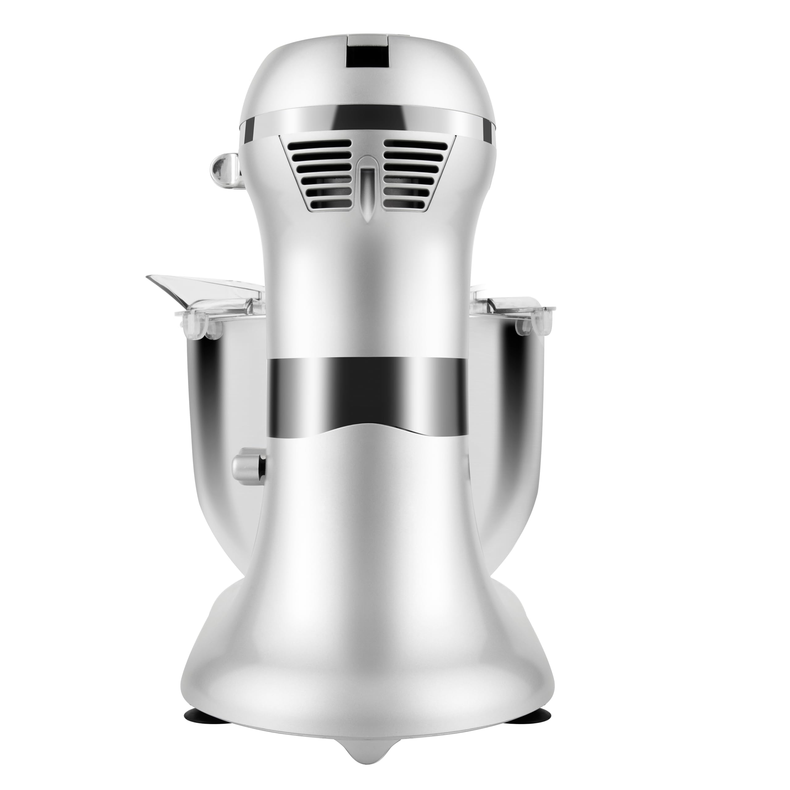 Aifeel 7.5QT+5.5QT Tilt-Head Stand Mixer with Stainless Steel Bowls - Includes Dough Hook, Egg Whisk & Flat Beater - Perfect for Baking, Cooking & Mixing - Silver Kitchen Electric Mixer for Home Bakers & Chefs