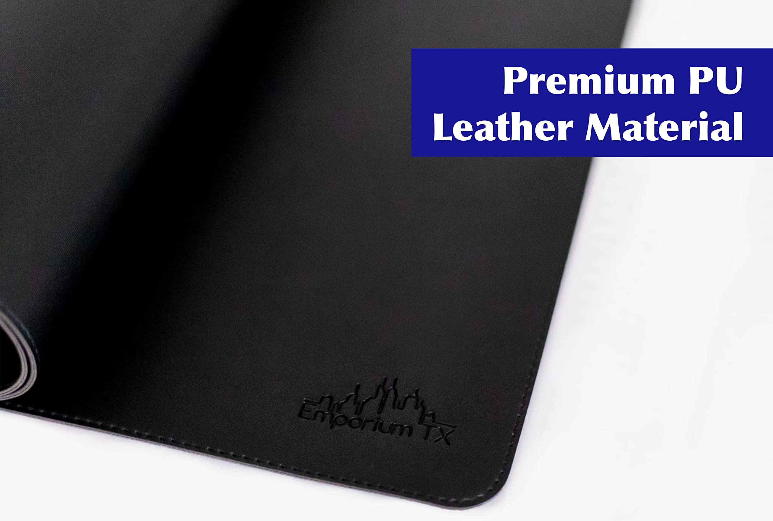 Premium Leather Desk Mat - Large 31.5