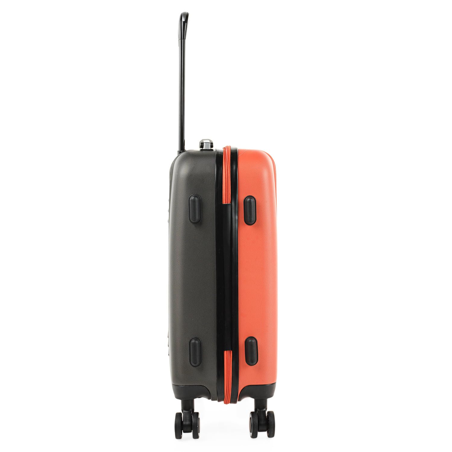 55cm Coral-Anthracite Carry-On Luggage - Lightweight Cabin Suitcase for Air Travel, Weekend Getaways & Business Trips | TSA Approved Hand Luggage