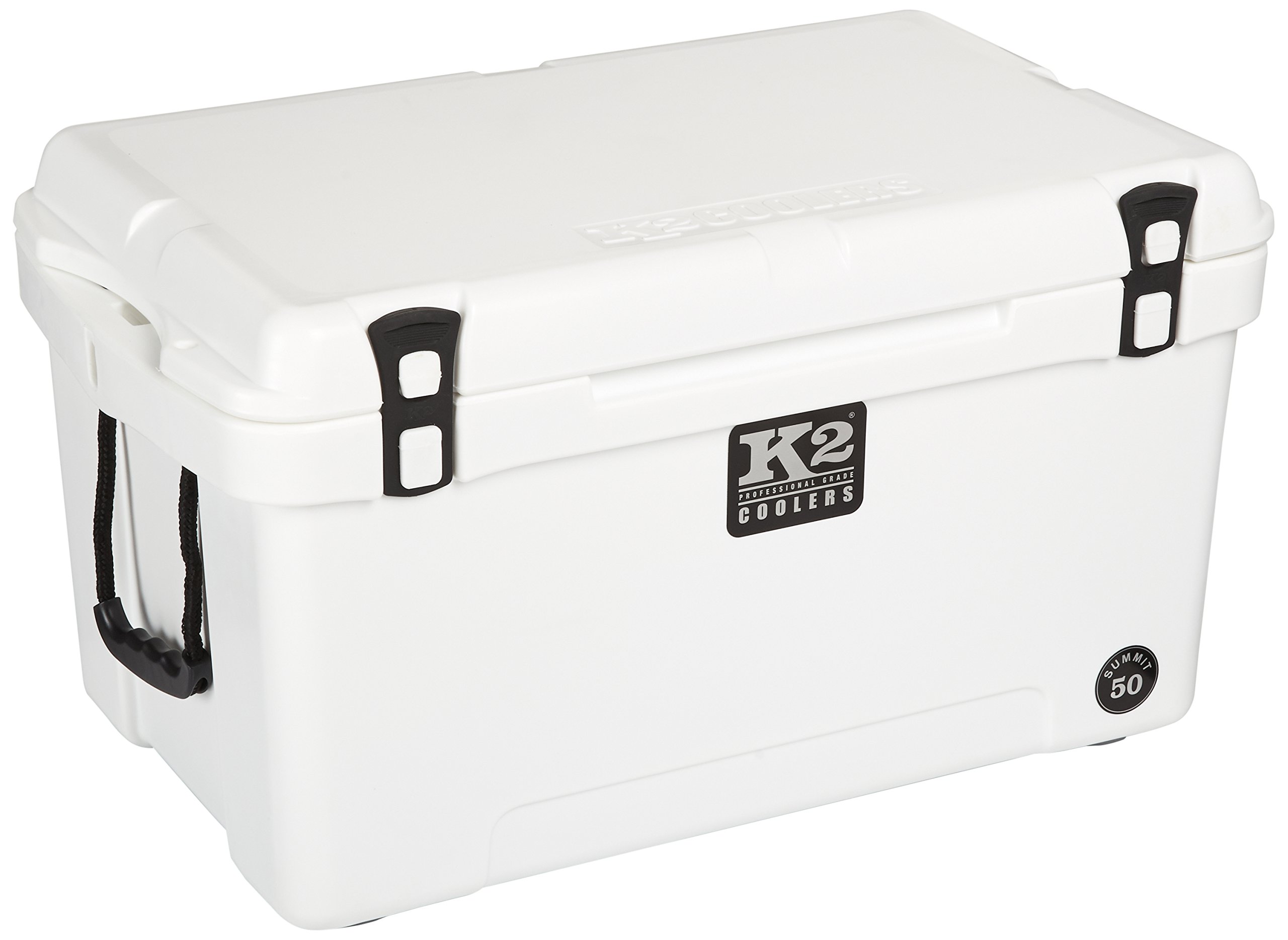 K2 Coolers Summit 50 Team Color Edition - Heavy Duty Rolling Cooler with Wheels for Camping, Beach, Tailgating & Outdoor Adventures | 50-Quart Capacity, Leakproof Design, Durable Insulation