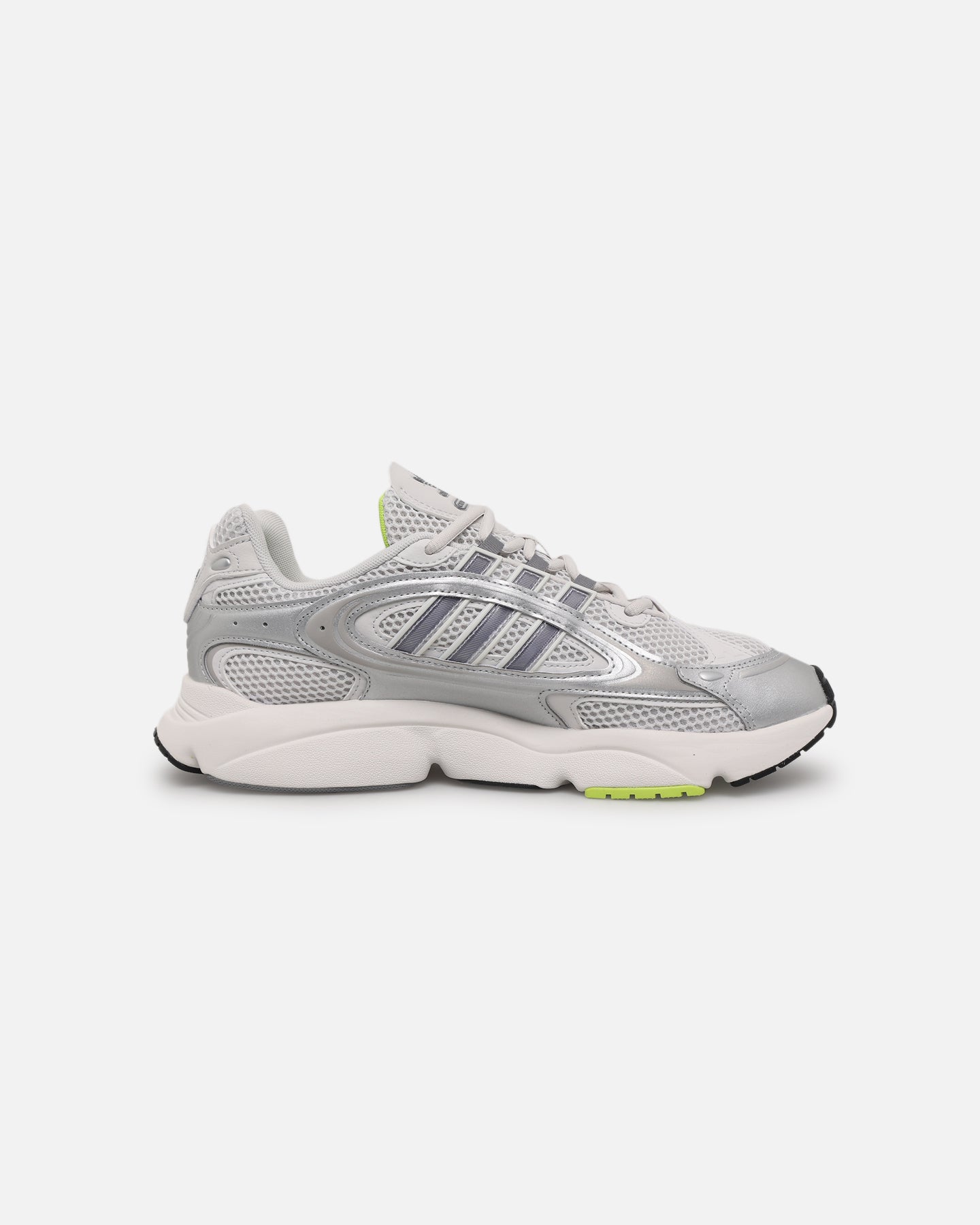 Adidas Ozmillen Grey/White Men's Running Shoes - Lightweight Comfort for Jogging & Gym Workouts