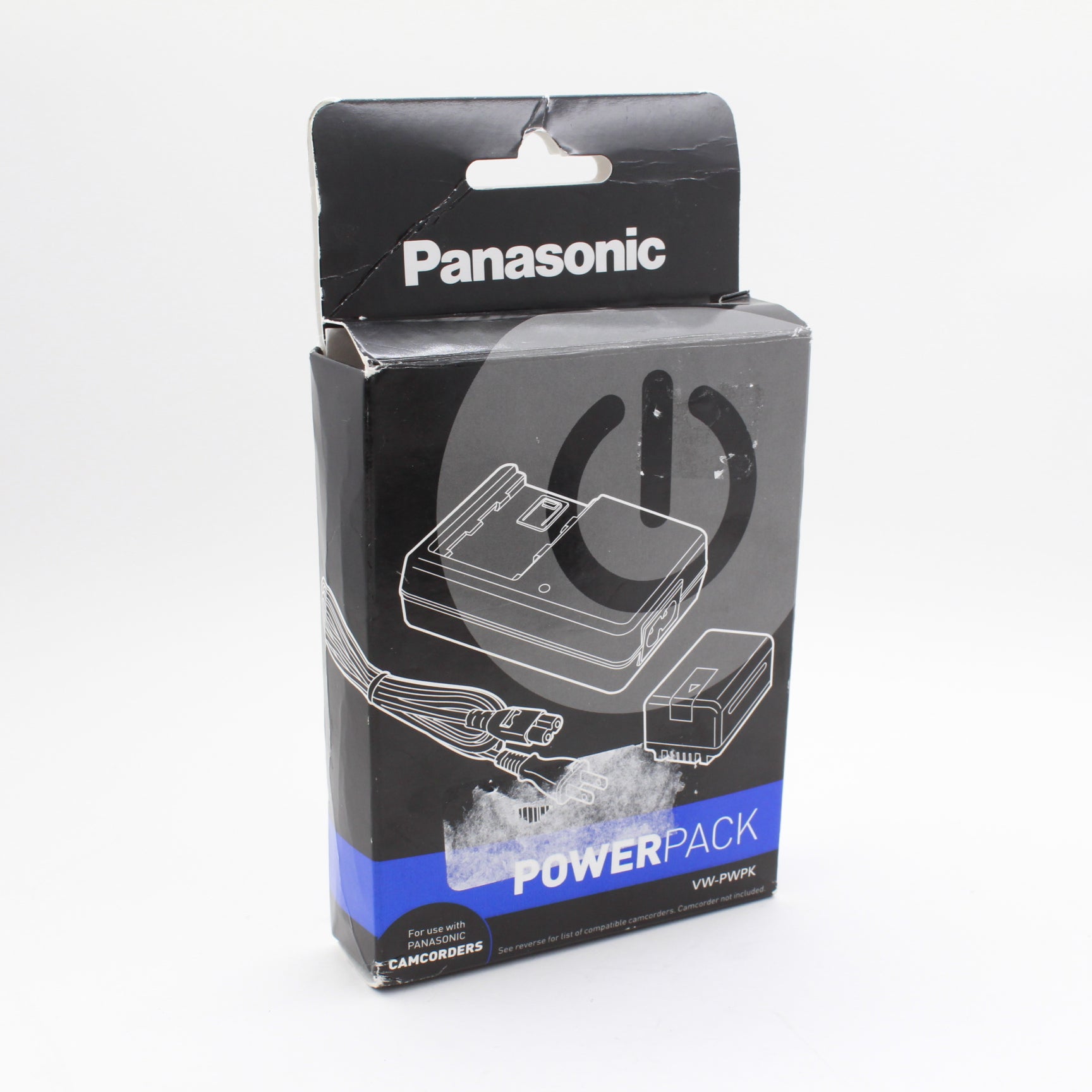 Panasonic VW PWPK Battery and Charger Kit for Camcorders - Open Box Excellent Condition | Perfect for Travel Vlogging & Professional Filming
