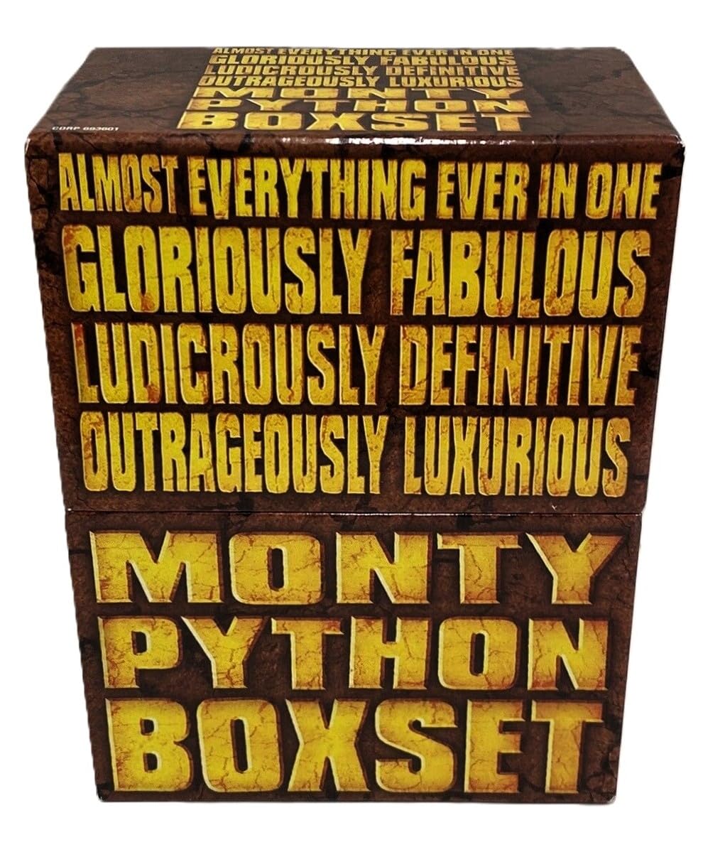 Monty Python - Almost Everything Box Set DVD (2009) | Complete Comedy Series Collection | Perfect for Python Fans & British Comedy Lovers | Great for Movie Nights & Gift Giving