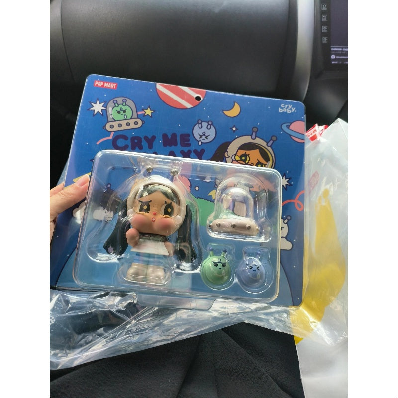 Crybaby Cry Me A Galaxy Figurine 2025 Limited Edition Collectible - Rare Anime-Inspired Space-Themed Decoration for Home, Office & Gift Giving
