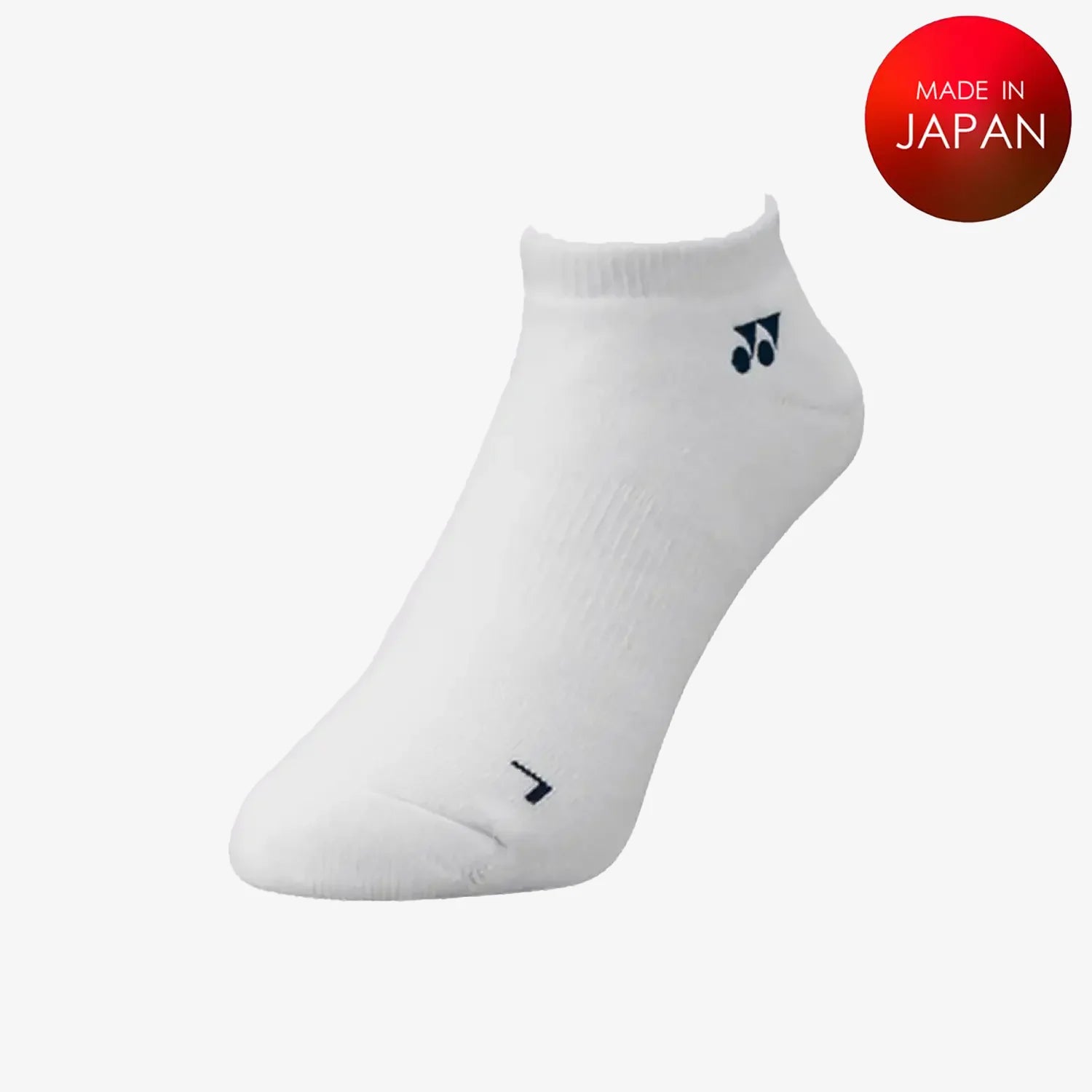 Yonex Women's Sports Socks 19121 - Breathable Athletic Socks for Running, Tennis & Gym Workouts - White Performance Socks for Women