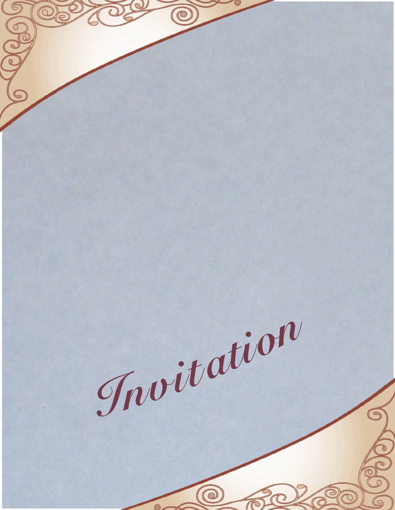 50 Light Blue Parchment 65lb Cover Weight Paper Sheets - 12x12 Inches (12