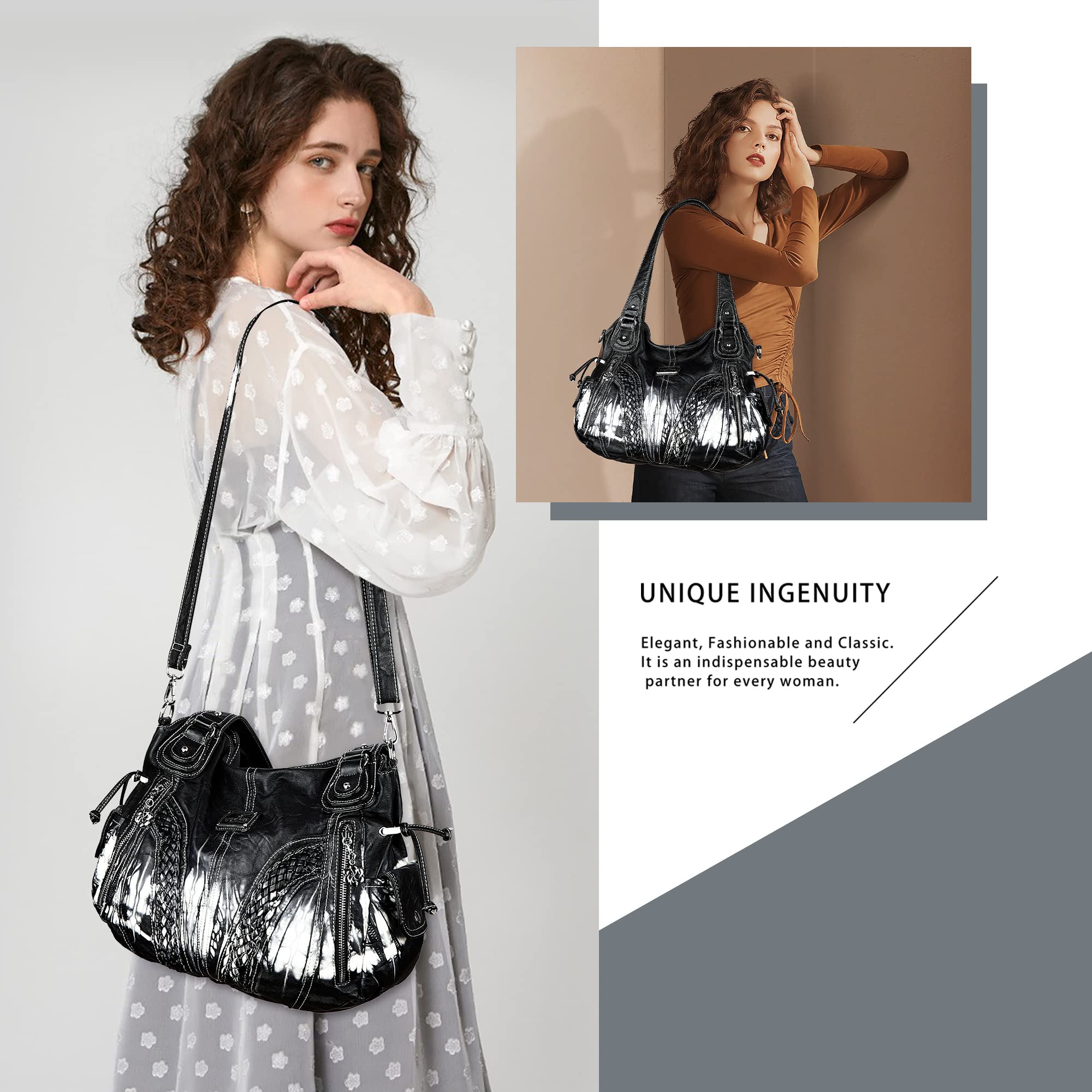 Stylish Women's Tote Bag & Shoulder Purse - Fashionable Synthetic Leather Handbag with Top Handle for Work, Travel & Daily Use