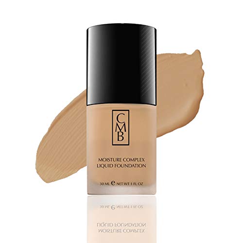 Moisture Complex Liquid Foundation - 1 Fl Oz, Warm Beige (CMLF51) | Hydrating Full Coverage Makeup for Daily Wear & Special Occasions