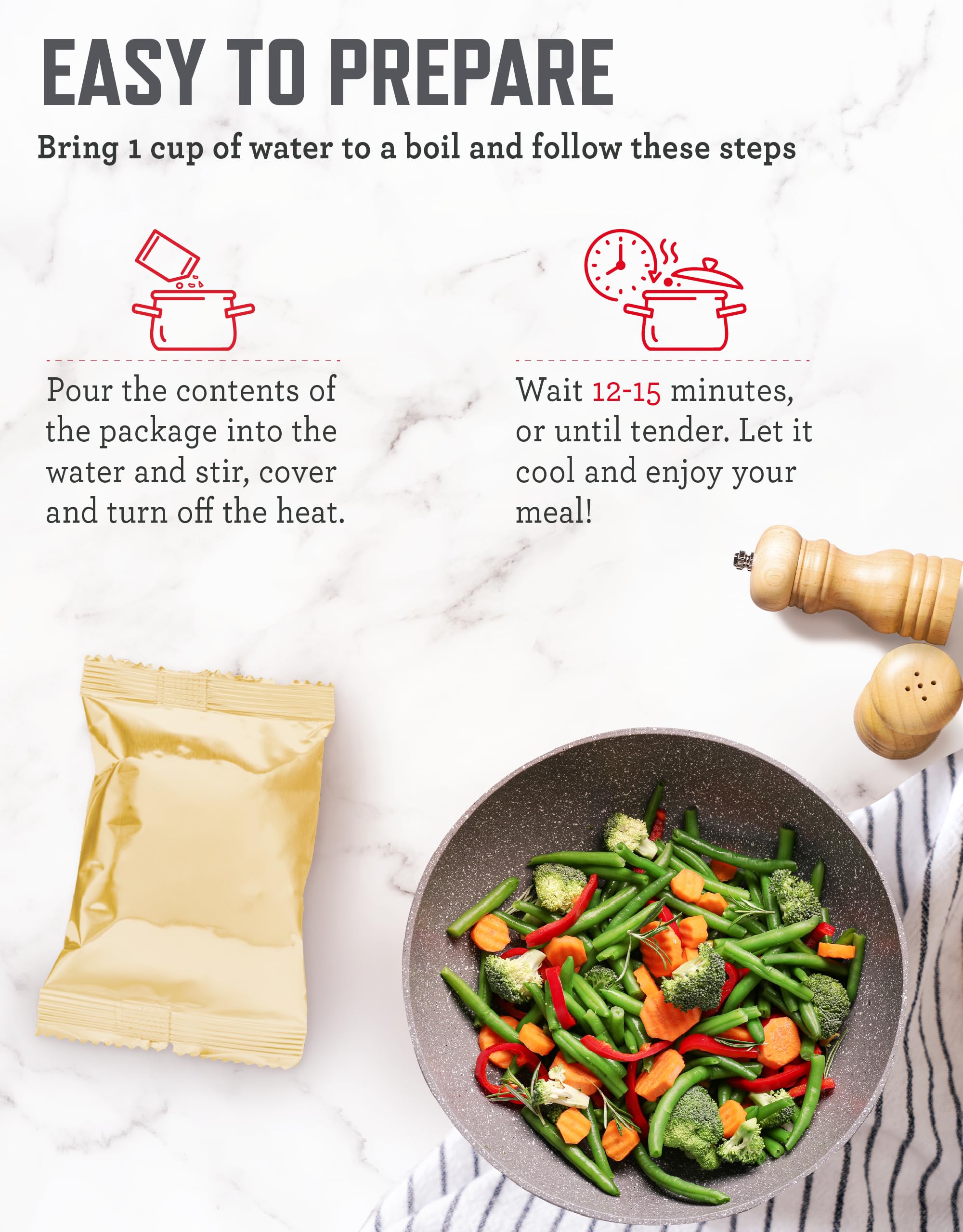 ReadyWise Emergency Food Supply - 120 Servings Freeze-Dried Survival Food Kit with Fruits & Vegetables | 20-Year Shelf Life | Perfect for Camping, Disaster Preparedness & Emergency Survival Situations