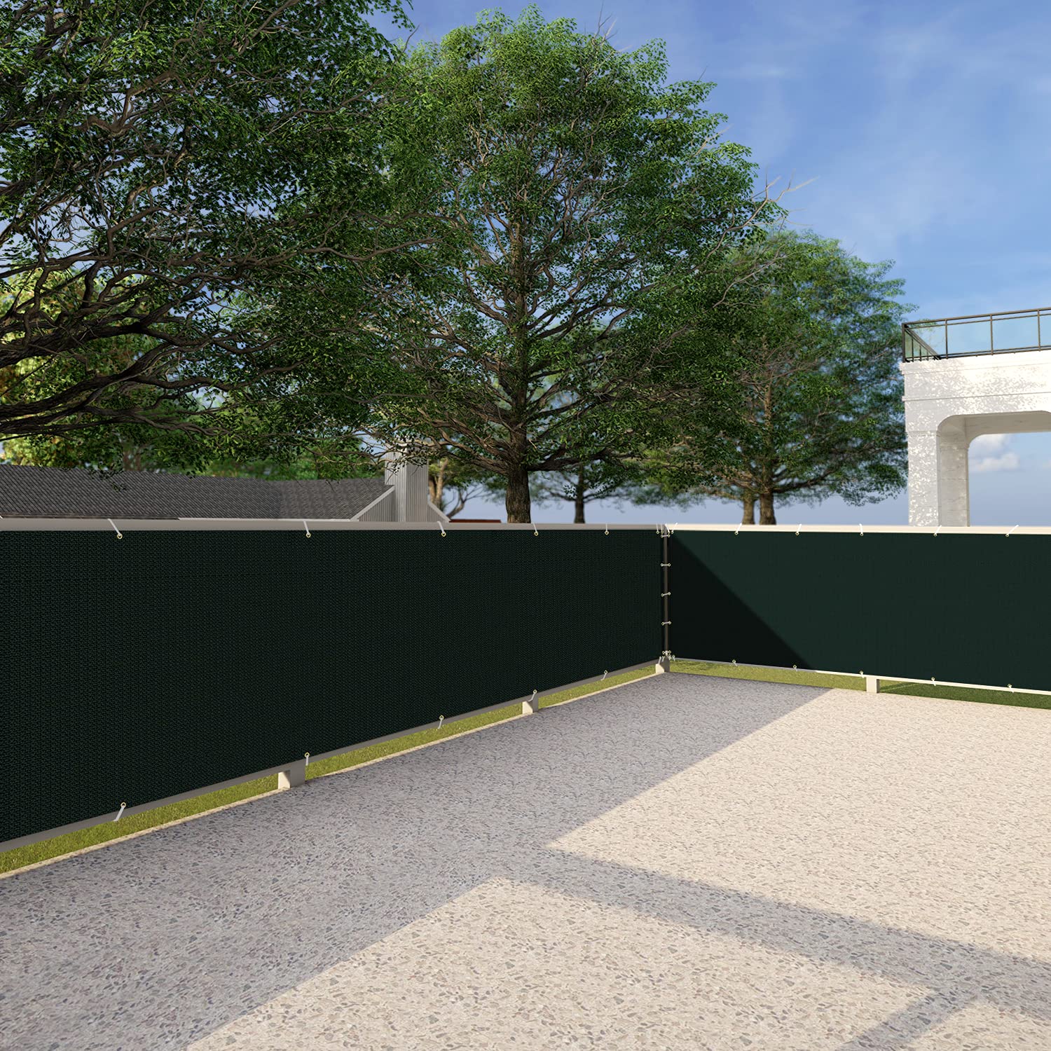 A Secret Garden Oasis: The Story of How Our Privacy Screen Transformed Sarah's Backyard