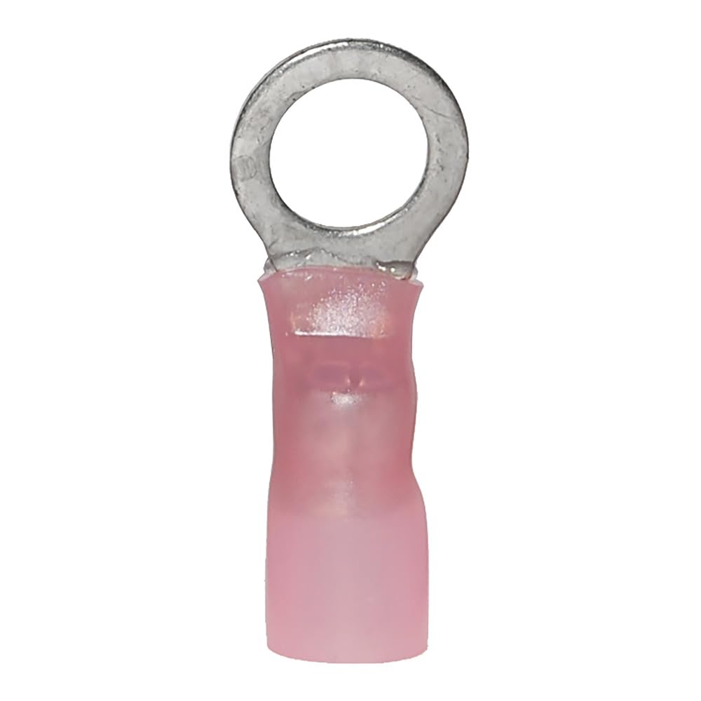 Ancor Marine Grade Heat Shrink Ring Terminals - Waterproof Electrical Connectors for Boat, RV & Automotive Wiring (10-Pack) - Perfect for Marine Electronics, Solar Systems & DIY Electrical Projects