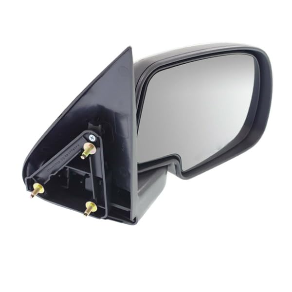 Chrome Right Side Manual Rear View Door Mirror Compatible with 1999-2007 Chevy Silverado & GMC Sierra Trucks - Perfect for Replacement & Enhanced Visibility