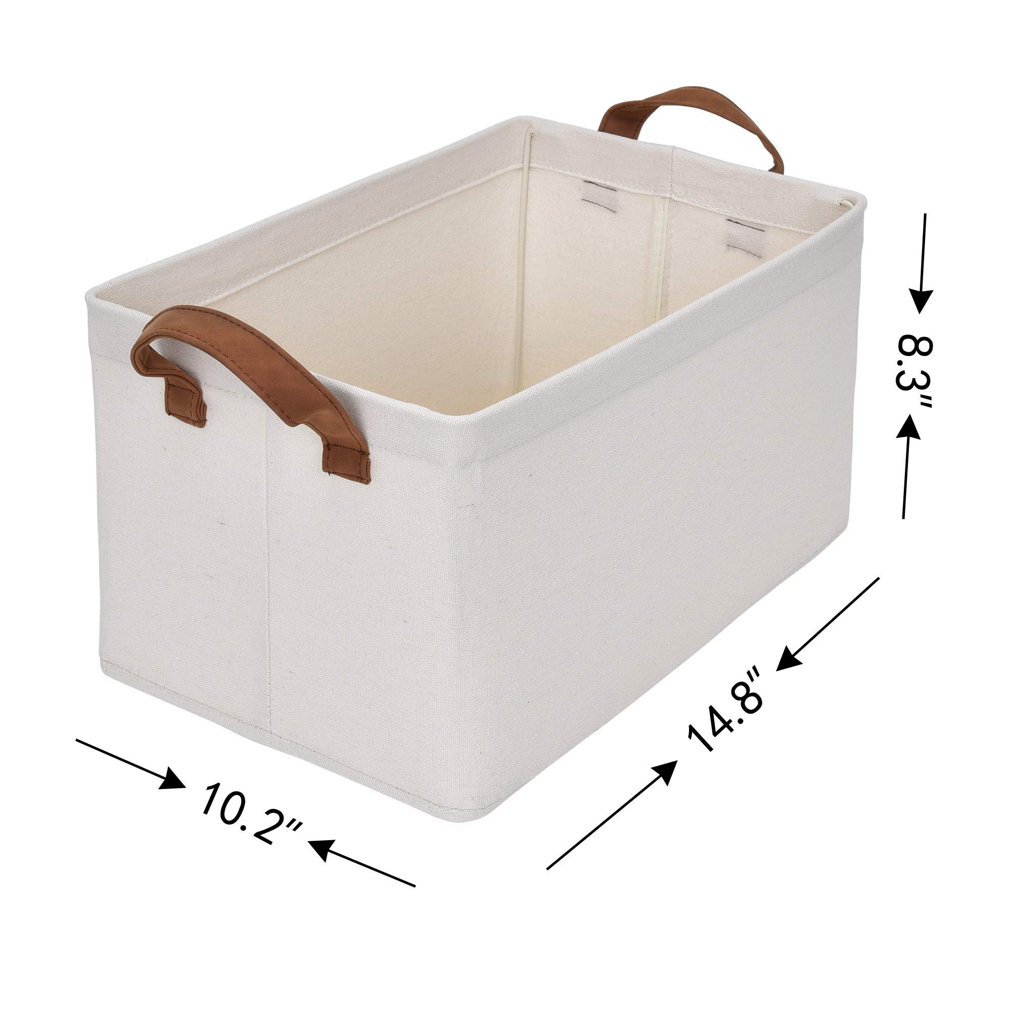 StorageWorks Plastic Storage Bins Set - 5-Piece Organizer Containers for Home, Office & Garage Organization | Stackable & Durable Storage Solutions