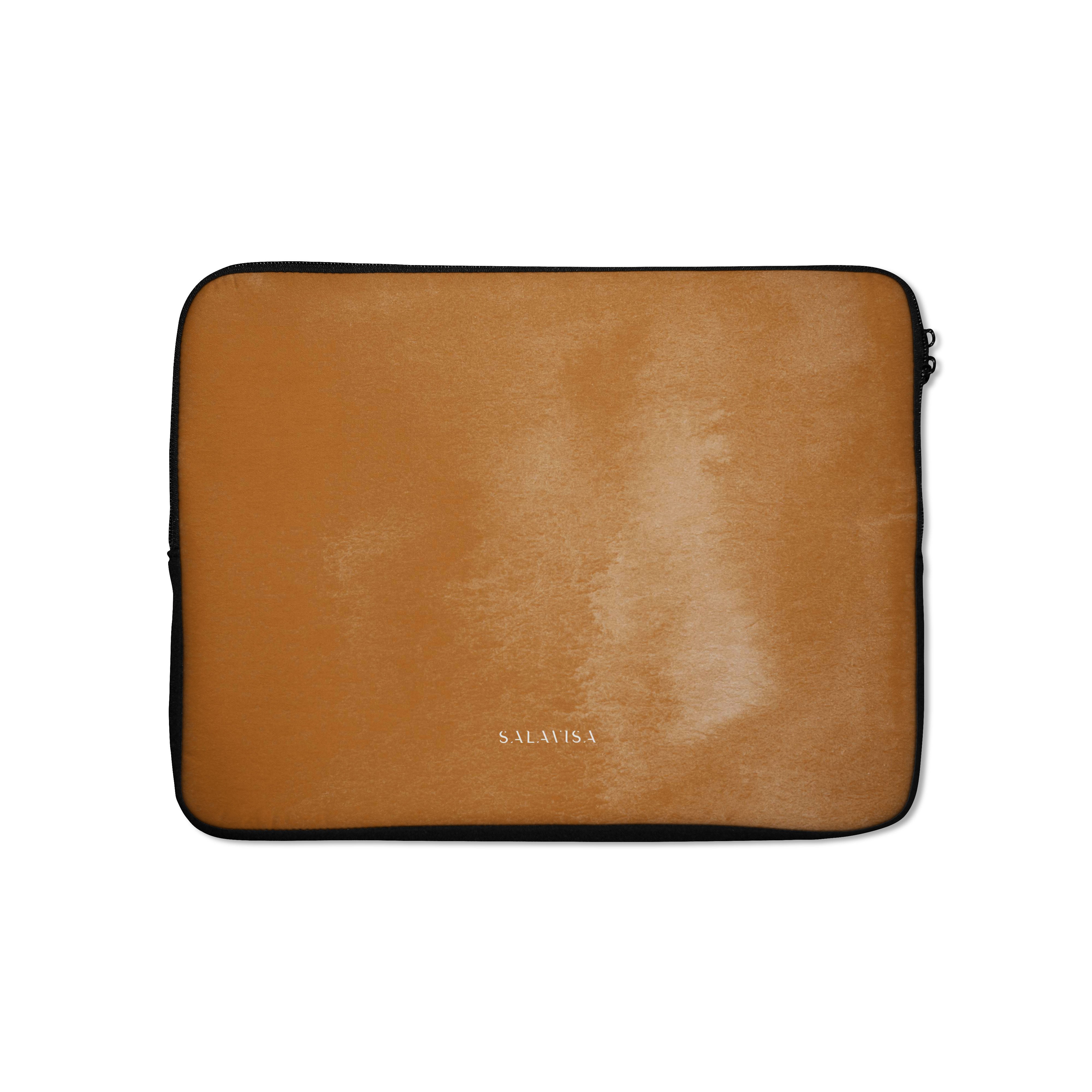 Stylish Burnt Orange Laptop Sleeve for MacBook & Notebooks - Premium Protective Case for 13-15 Inch Laptops - Perfect for Work, School & Travel Accessories