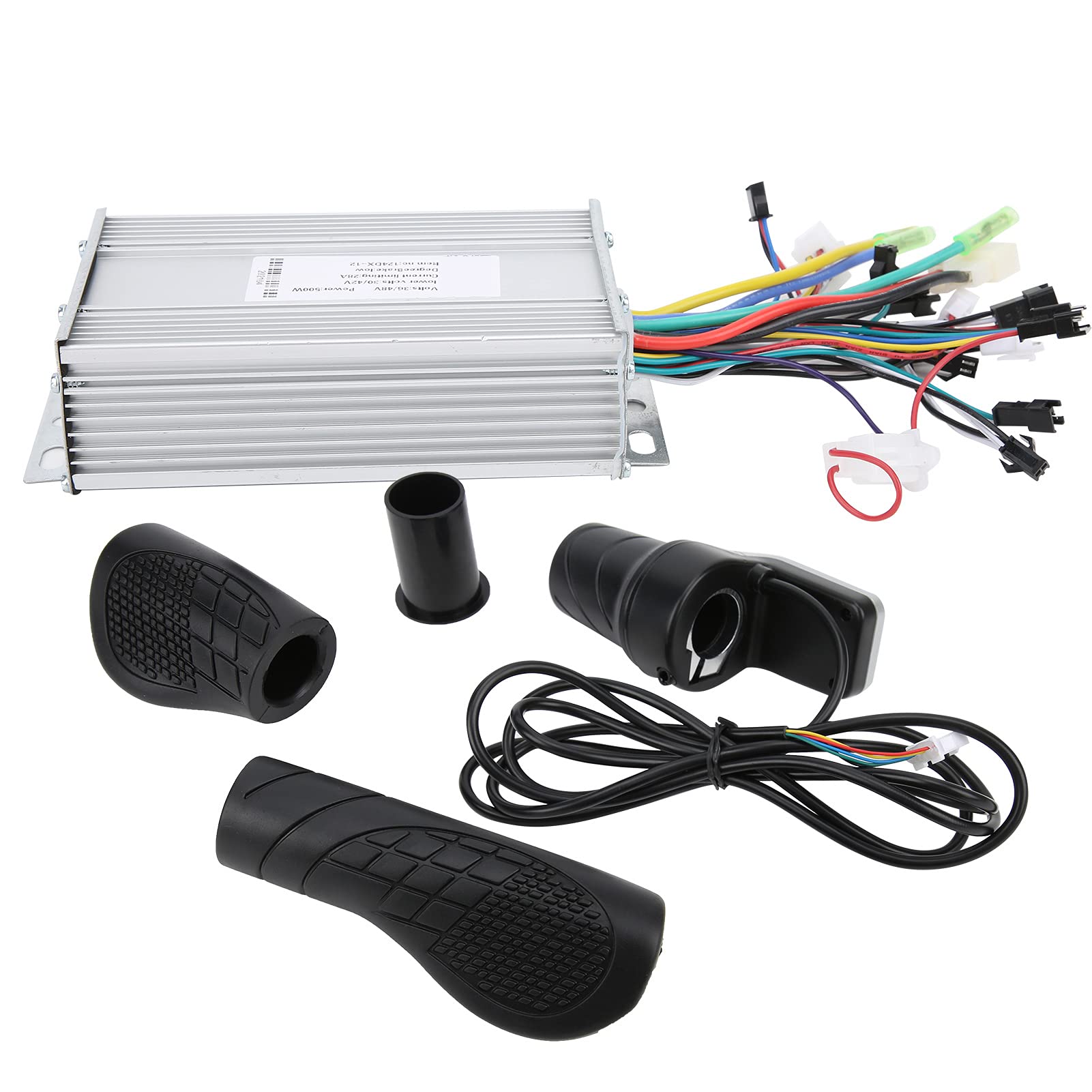 36V/48V 500W Aluminum Alloy E-Bike Controller - Brushless Sine Wave Motor Speed Controller for Electric Bicycles - Perfect for Commuting, Mountain Biking & Urban Riding