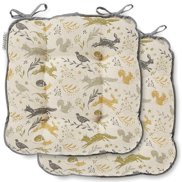 Comfortable Woodland Seat Cushion - Waterproof & Durable Outdoor Chair Pad for Camping, Picnics, and Backyard Relaxation