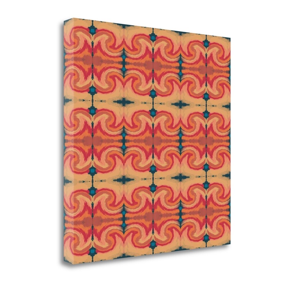 Autumn Pattern Repeat by Linda Woods - Fine Art Giclee Print on Gallery Wrap Canvas, Ready to Hang Wall Decor - Perfect for Living Room, Bedroom & Office Art