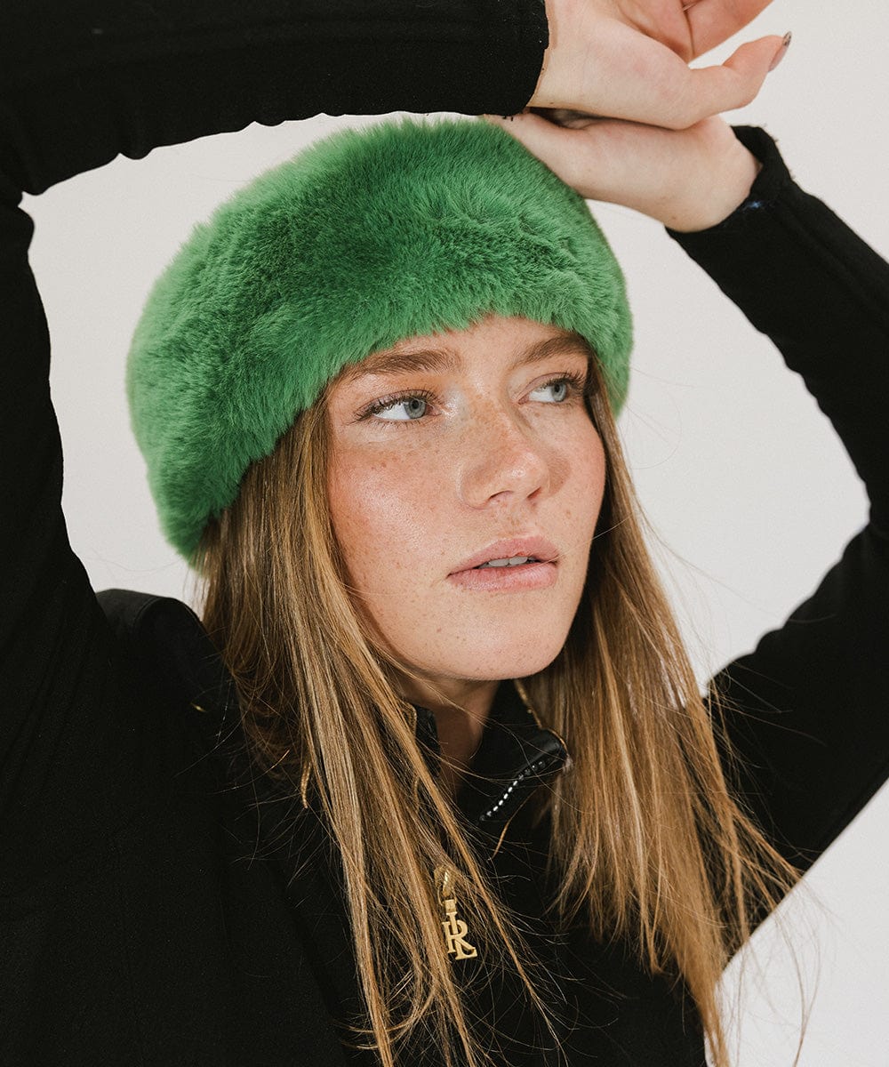 Margot Faux Fur Headband for Women - Soft Winter Head Wrap, Fashionable Hair Accessory for Cold Weather, Outdoor Activities and Stylish Outfits