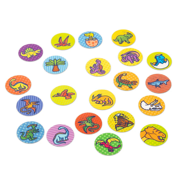 Dinosaur Refill Stickers for Kids - M&D Sticker Wow! Fun & Creative Activity for Scrapbooking, DIY Crafts & School Projects