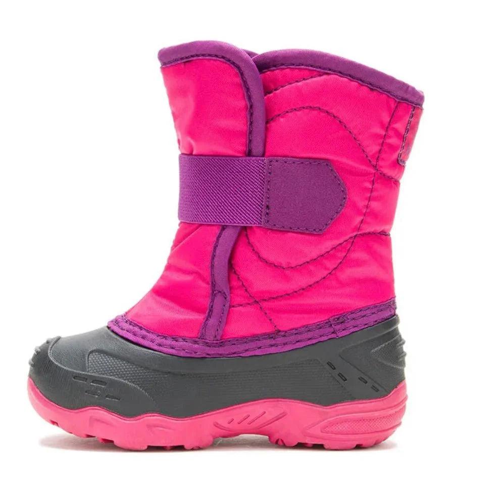 Kamik Snowbug 5 Toddler Winter Boots - Waterproof & Insulated Snow Boots for Kids (Sizes 5T-13T) - Perfect for Snow Play, Sledding & Cold Weather Adventures
