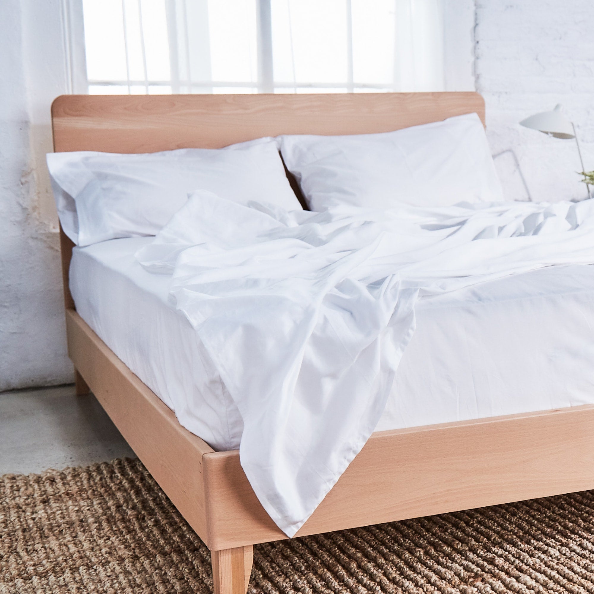 Premium 300 Thread Count Organic Cotton Sateen Pillowcases - Soft & Hypoallergenic Bedding for Luxury Sleep & Home Decor