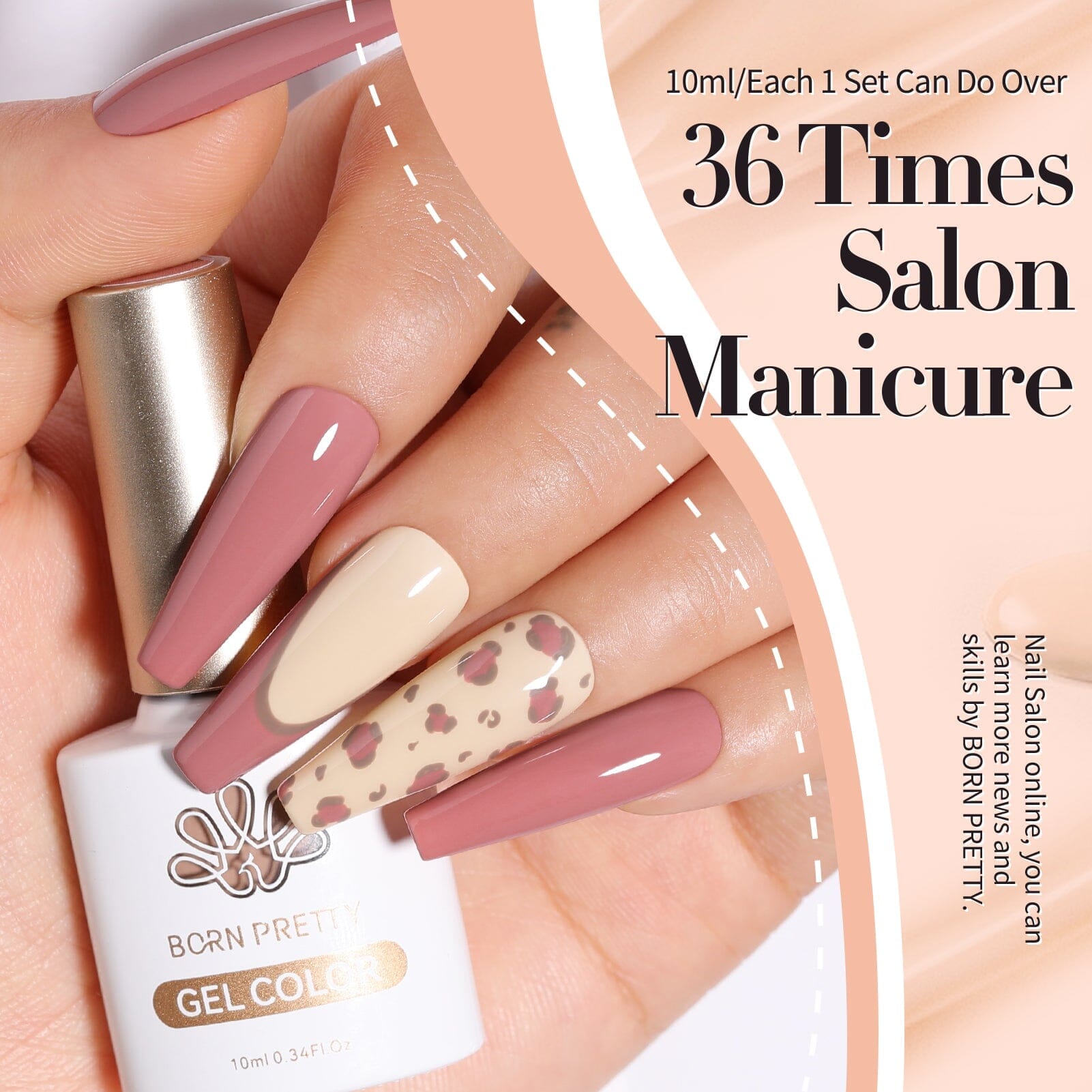 NP03 7ml Gel Nail Polish - Long Lasting UV LED Soak Off Nail Art Gel for Manicure & Pedicure | Perfect for Salon, Home Use & DIY Nail Designs
