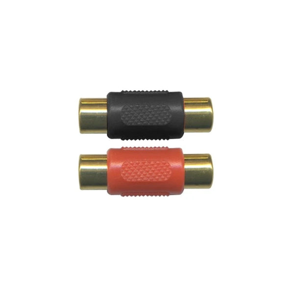 Stinger SGI20 Female RCA Barrel Pair - High-Quality Audio Connector for Home Theater, Car Stereo, and Professional Sound Systems
