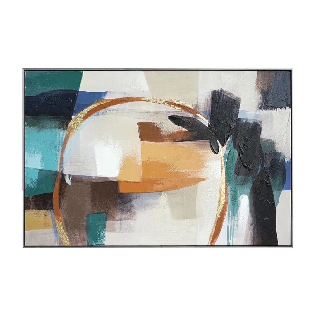Abstract Wall Art Canvases (Set of 2) - Modern Home Decor for Living Room, Bedroom & Office - Hand Painted Contemporary Artwork for Stylish Interior Design
