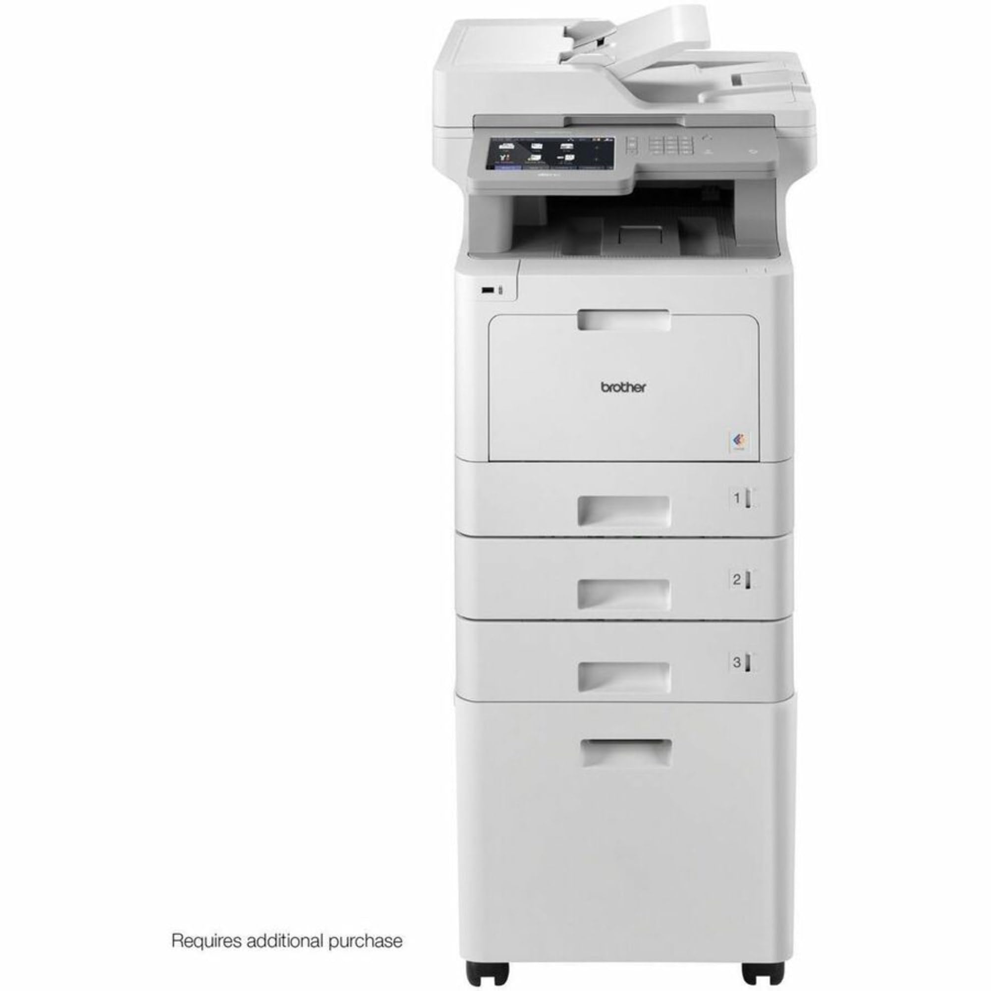 Brother CB-1010 Printer Cabinet Stand - Heavy Duty Office Organizer with Storage Shelf for Brother Printers - Perfect for Home Office & Workspace Organization