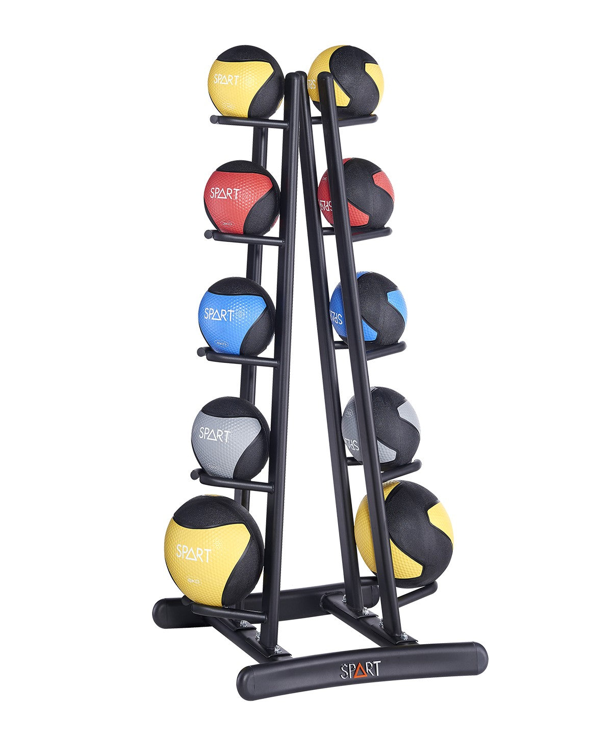 Best Medicine Ball Rack for Home & Gym Storage - Heavy Duty Steel Wall Mount Organizer for Weight Balls - Perfect for CrossFit, Functional Training & Garage Workouts
