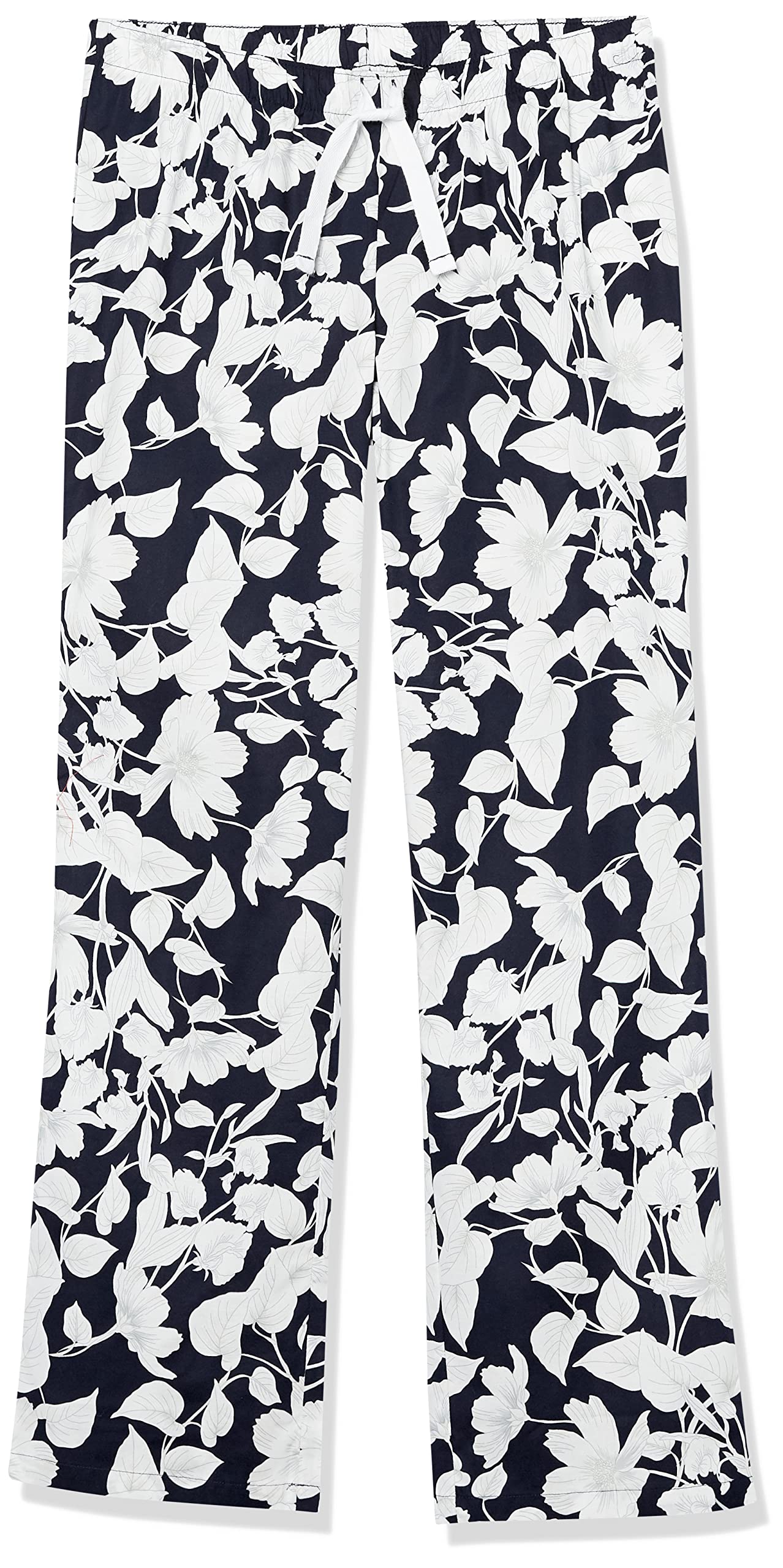 Amazon Essentials Women's Poplin Sleep Pants - Soft & Breathable Lounge Pajama Bottoms for Comfortable Nightwear & Relaxing at Home