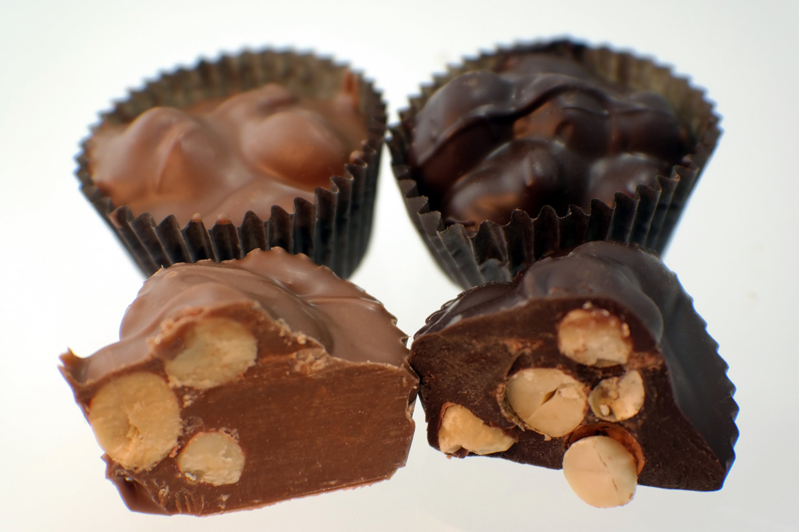 Mrs. Cavanaugh's Premium Peanut Cluster Mixed Chocolate - 4 lbs Bulk Candy for Gifts, Parties & Holiday Treats | Rich Milk & Dark Chocolate with Roasted Peanuts | Perfect for Christmas, Halloween & Birthday Celebrations