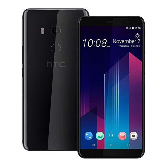 HTC U11 Plus (2Q4D100) 4GB RAM 64GB Storage 6.0 Inch Dual SIM Factory Unlocked Smartphone - Perfect for Travel, Business & International Use