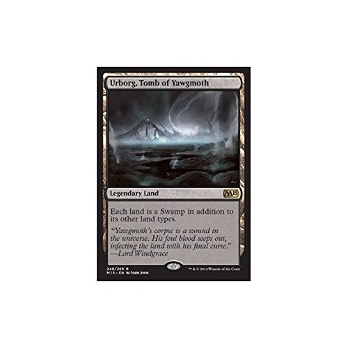 Magic The Gathering - Urborg, Tomb of Yawgmoth (248/269) - Magic 2015 MTG Card - Perfect for Commander, Modern & Legacy Decks - Enhance Your Black Mana Strategy