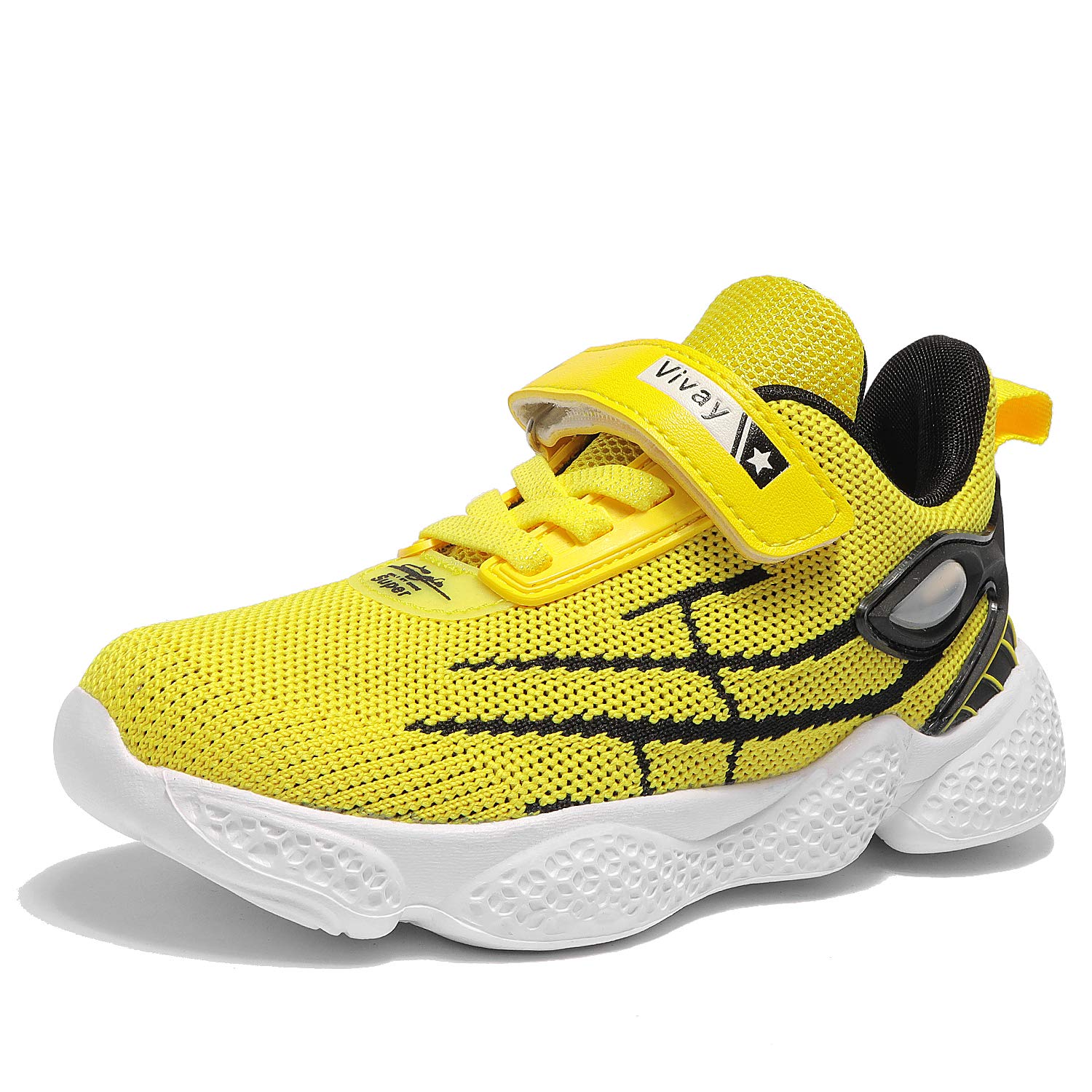 MAYZERO Kids Tennis Shoes for Boys & Girls - Lightweight Breathable Running & Walking Sneakers for Sports, Play & School - Comfortable Athletic Shoes for Active Kids