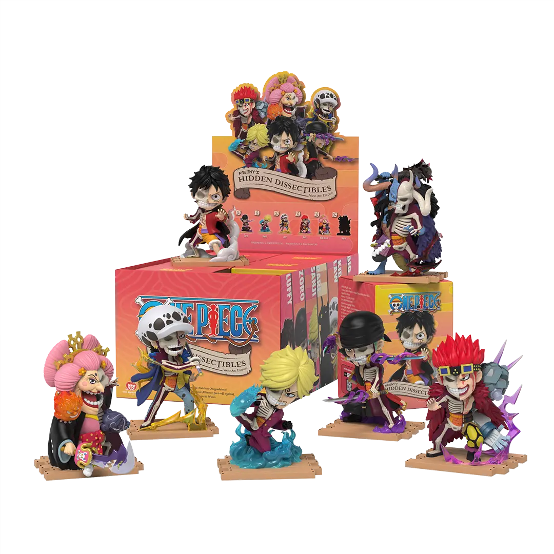 Freeny's Hidden Dissectibles One Piece Wano Arc Edition - Anime Collectible Figures for Display & Gifts | Perfect for Anime Fans, Home Decor, and Themed Parties