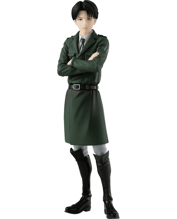 Attack on Titan Levi Pop Up Parade Figure - Anime Collectible Action Figure for Fans - Perfect for Display, Gifts, and Anime Merchandise Collections