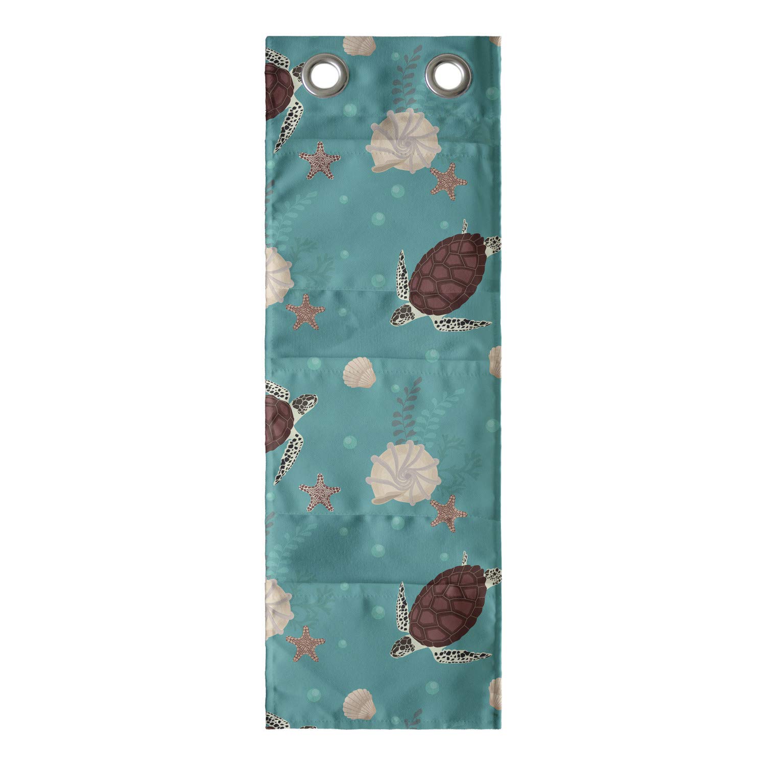 Ambesonne Marine Hanging Pocket Organizer - Waterproof Polyester Storage Bag with 9 Pockets, 9