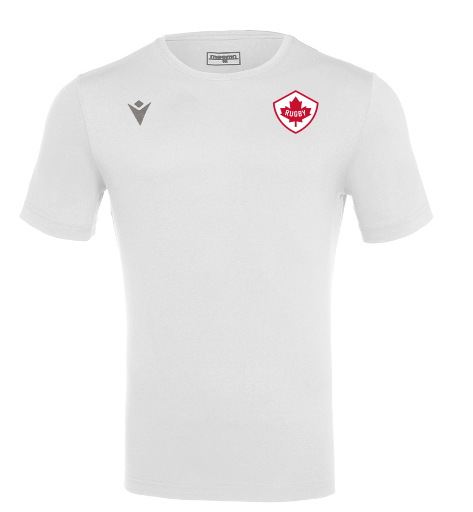 Canada Boost White T-Shirt for Men - Comfortable Cotton Crewneck Tee for Casual Wear, Gym & Everyday Outfits