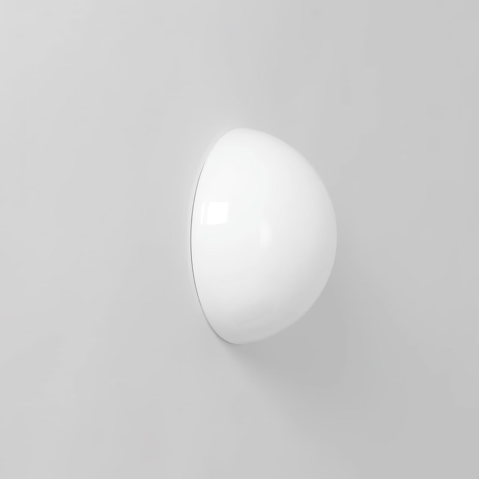 Modern Half Sphere Wall Lamp - Sleek LED Sconce for Bedroom, Living Room & Hallway Lighting - Energy Efficient Dimmable Ambient Light Fixture