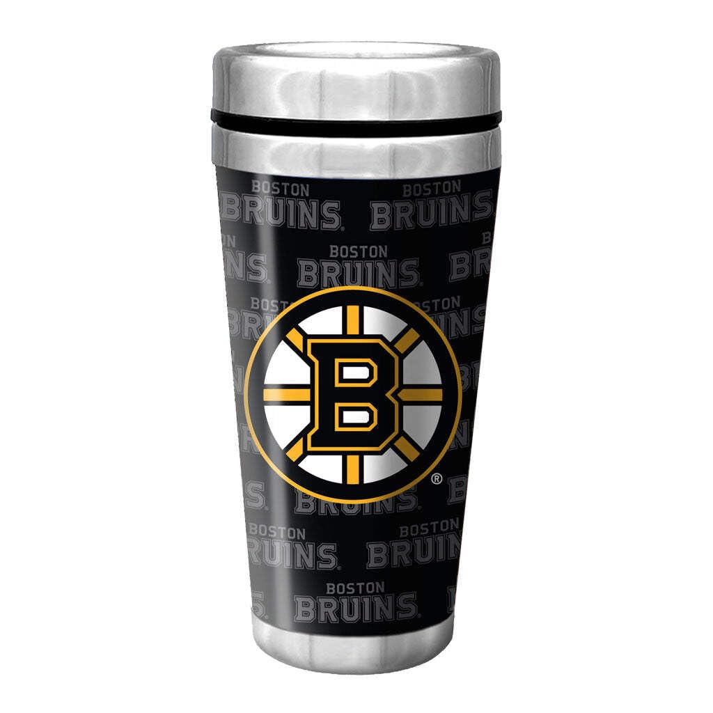 Premium Stainless Steel Full Wrap Travel Mug - 16oz Insulated Coffee Tumbler with Lid & Handle for Hot & Cold Drinks - Perfect for Commuting, Camping, and Office Use