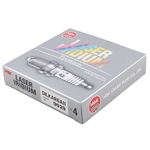 NGK 9029 DILKAR6A11 Spark Plug - Pack of 8 Iridium Plugs for High Performance Vehicles | Perfect for Honda, Toyota, Nissan & More | Ideal for Racing, Off-Road & Daily Driving